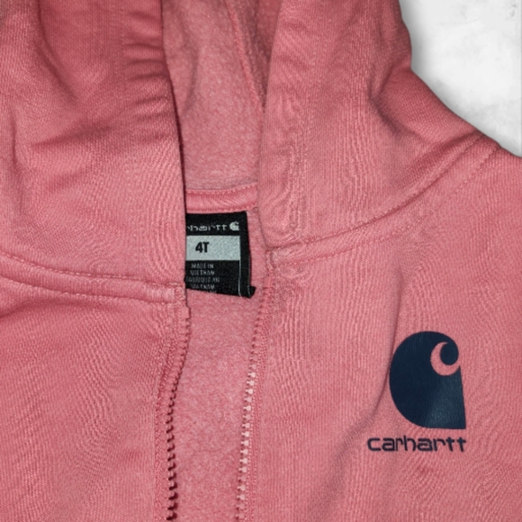 Girls Carhartt Hoodie Sweatshirt - Picture 3 of 4